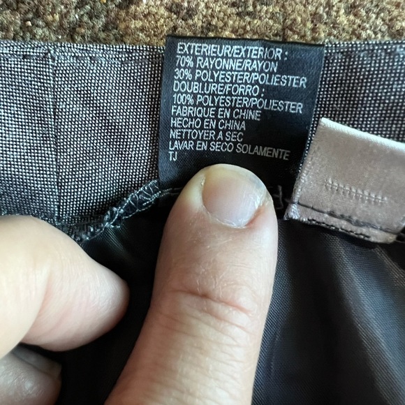 Tahari Arthur S Levine dressy pants in gray size 10 new with tag style #8180m605 - Picture 4 of 8